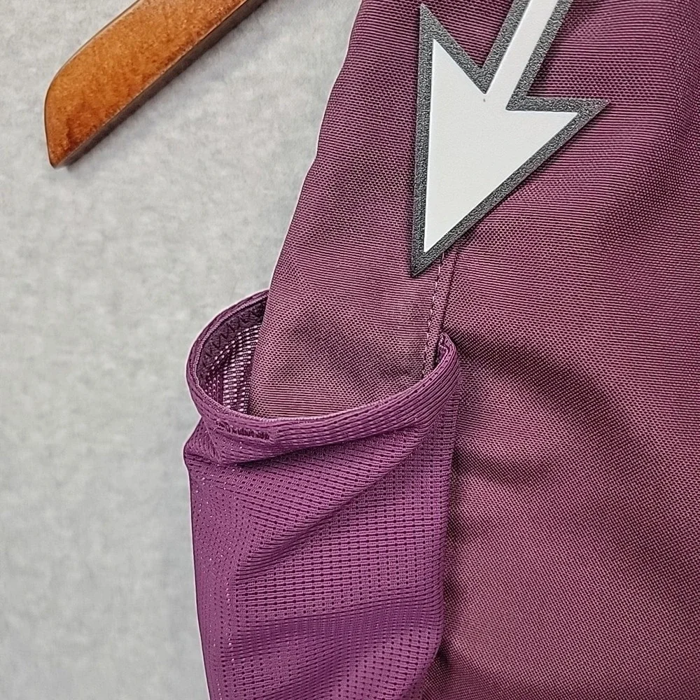 Mountain Equipment Co-op MEC Pod‎ Sling Pack in Purple Padded Travel Hiking
